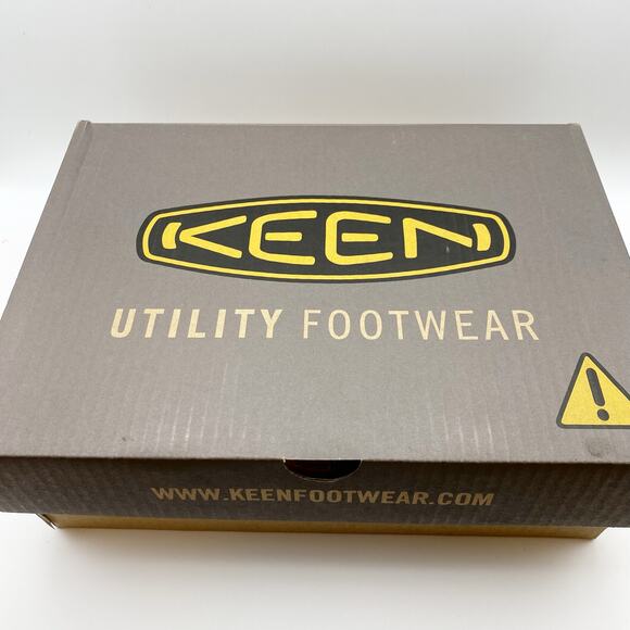 KEEN Womens Utility Minneapolis Work Shoe Sneaker Size 10 Black Blue NIB - Picture 13 of 14